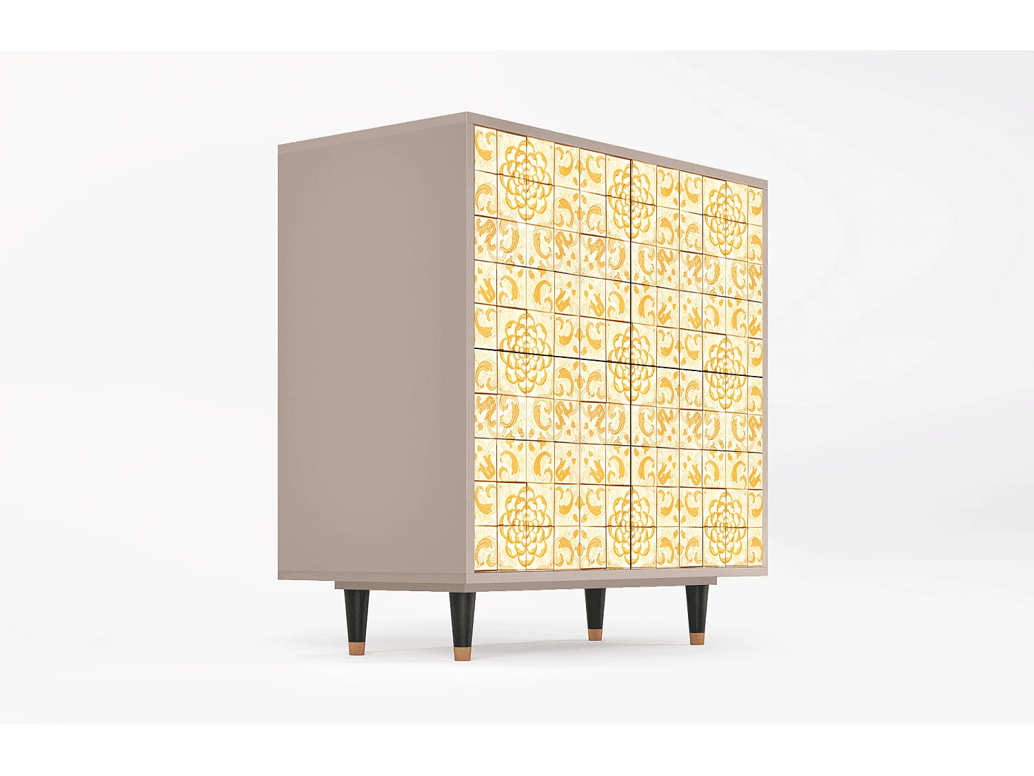 Aparador - 94x96x48 cm - BS3 - Sunshiny Tile, Latte