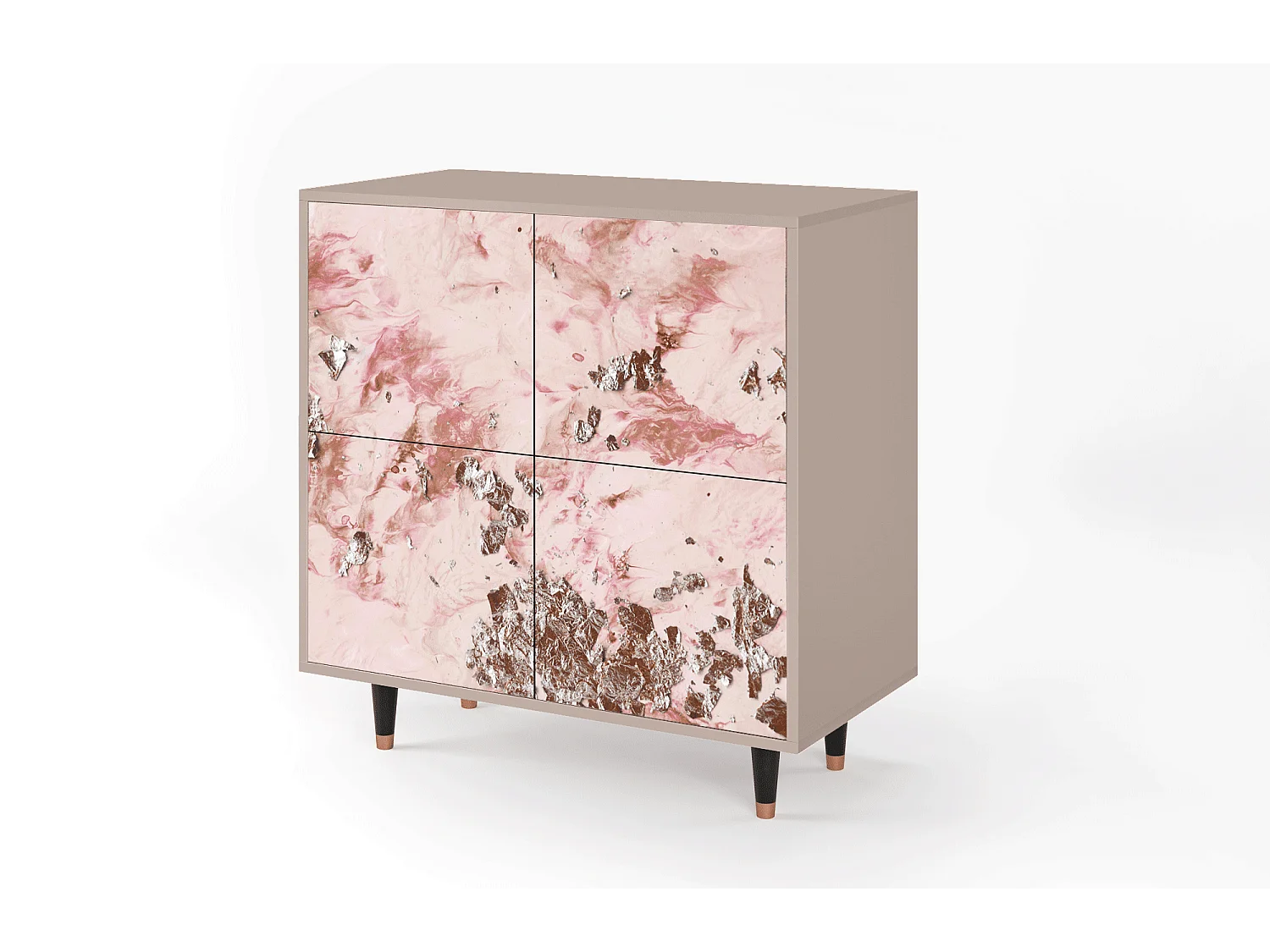 Kredens - 94x96x48 cm - BS3 - Cotton Candy, Latte