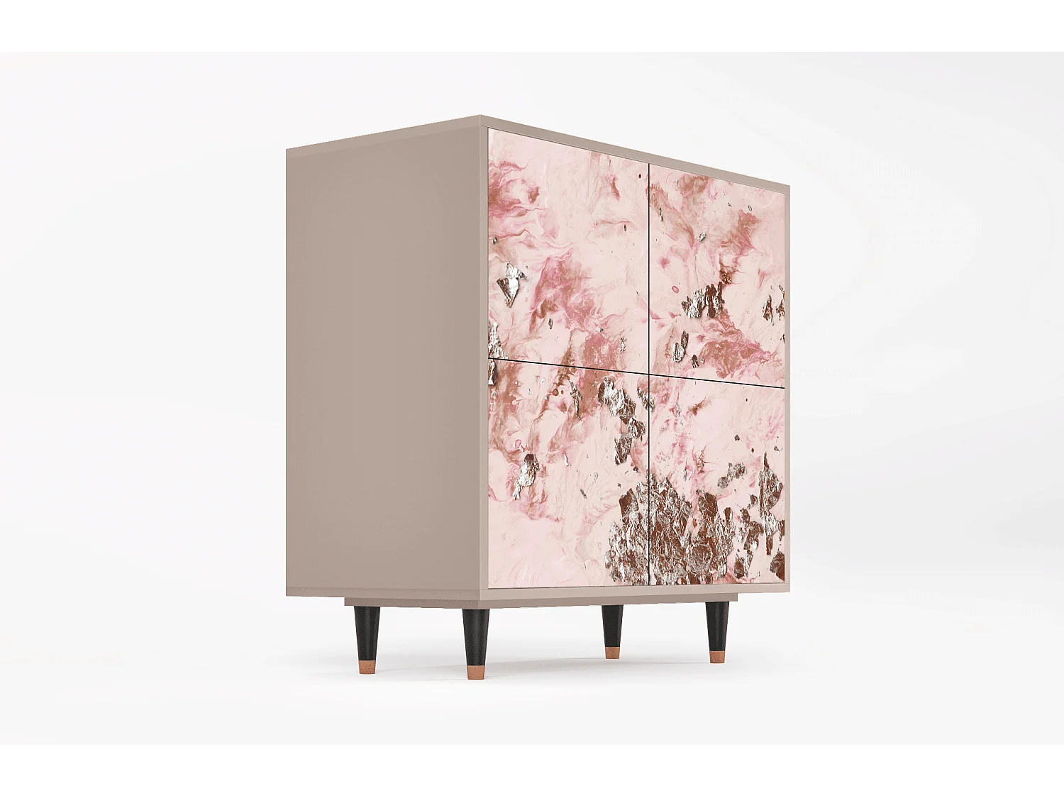 Kredens - 94x96x48 cm - BS3 - Cotton Candy, Latte