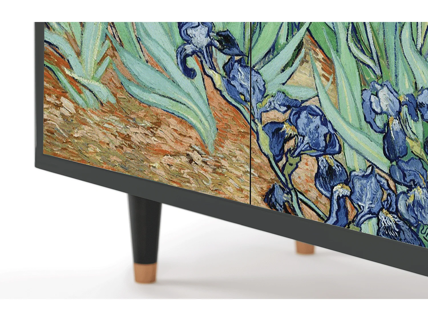 Aparador - 94x96x48 cm - BS3 - Irises , Antracita