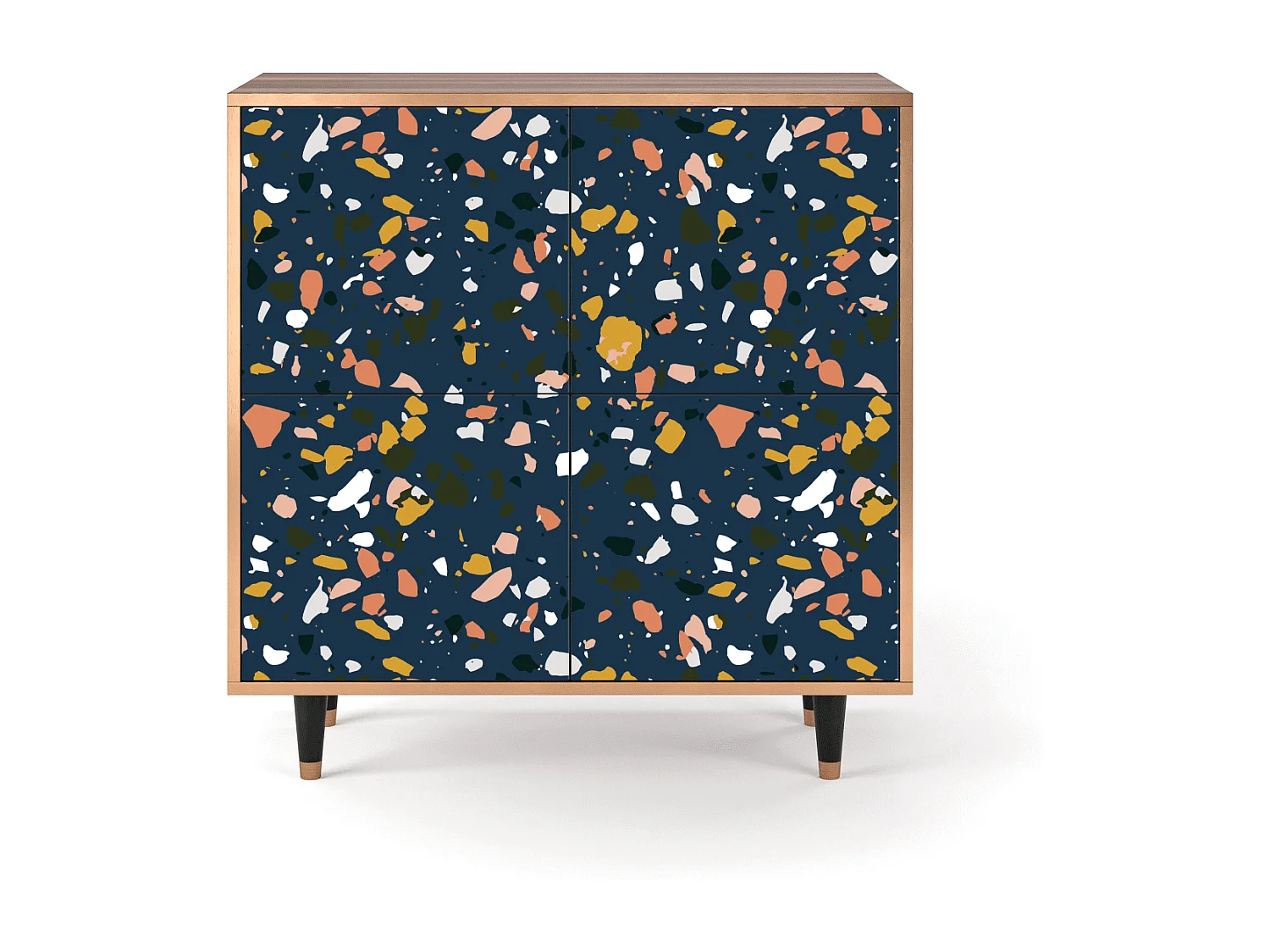 Aparador - 94x96x48 cm - BS3 - Night Sky Langhterns, Nogueira