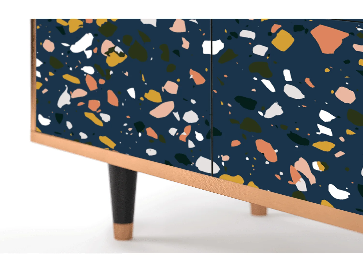 Aparador - 94x96x48 cm - BS3 - Night Sky Langhterns, Nogueira