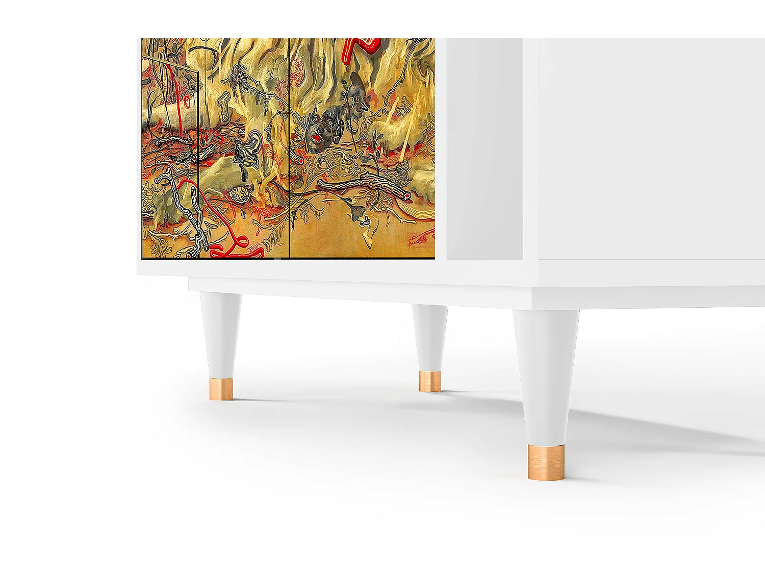 Sideboard - 96х110х41 cm - BS6 - Blood by James Jean, Weiß