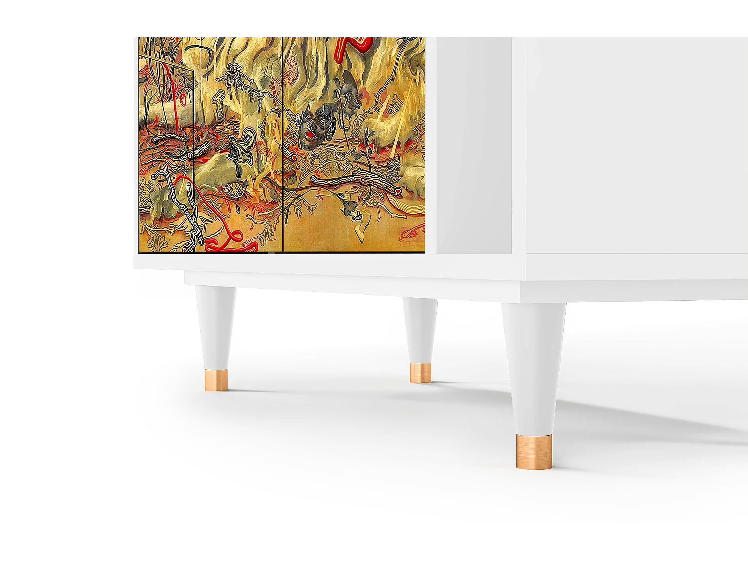 Credenza - 96х110х41 cm - BS6 - Blood by James Jean, Bianco