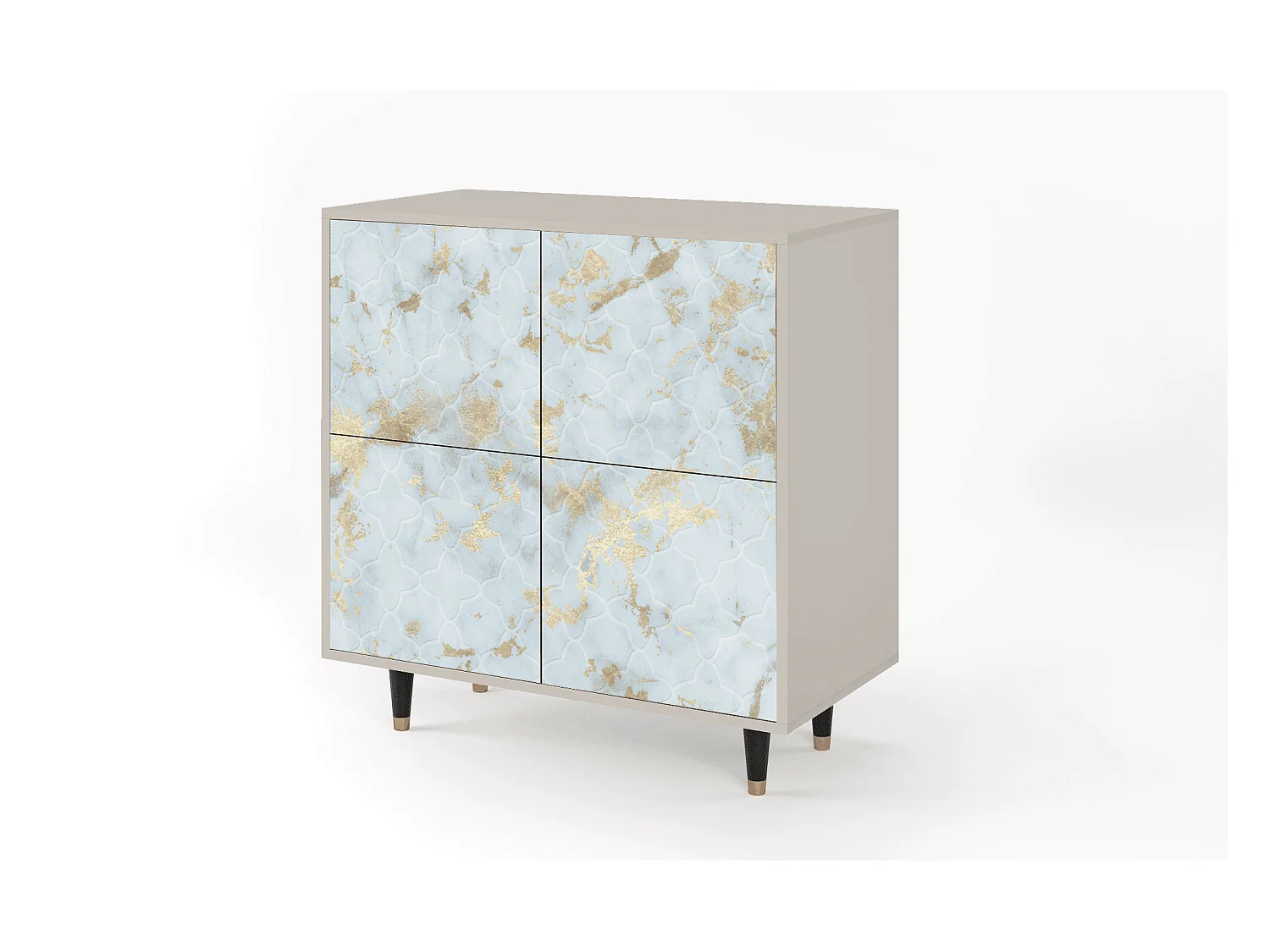 Sideboard - 94x96x48 cm - BS3 - Golden Waves, Sand