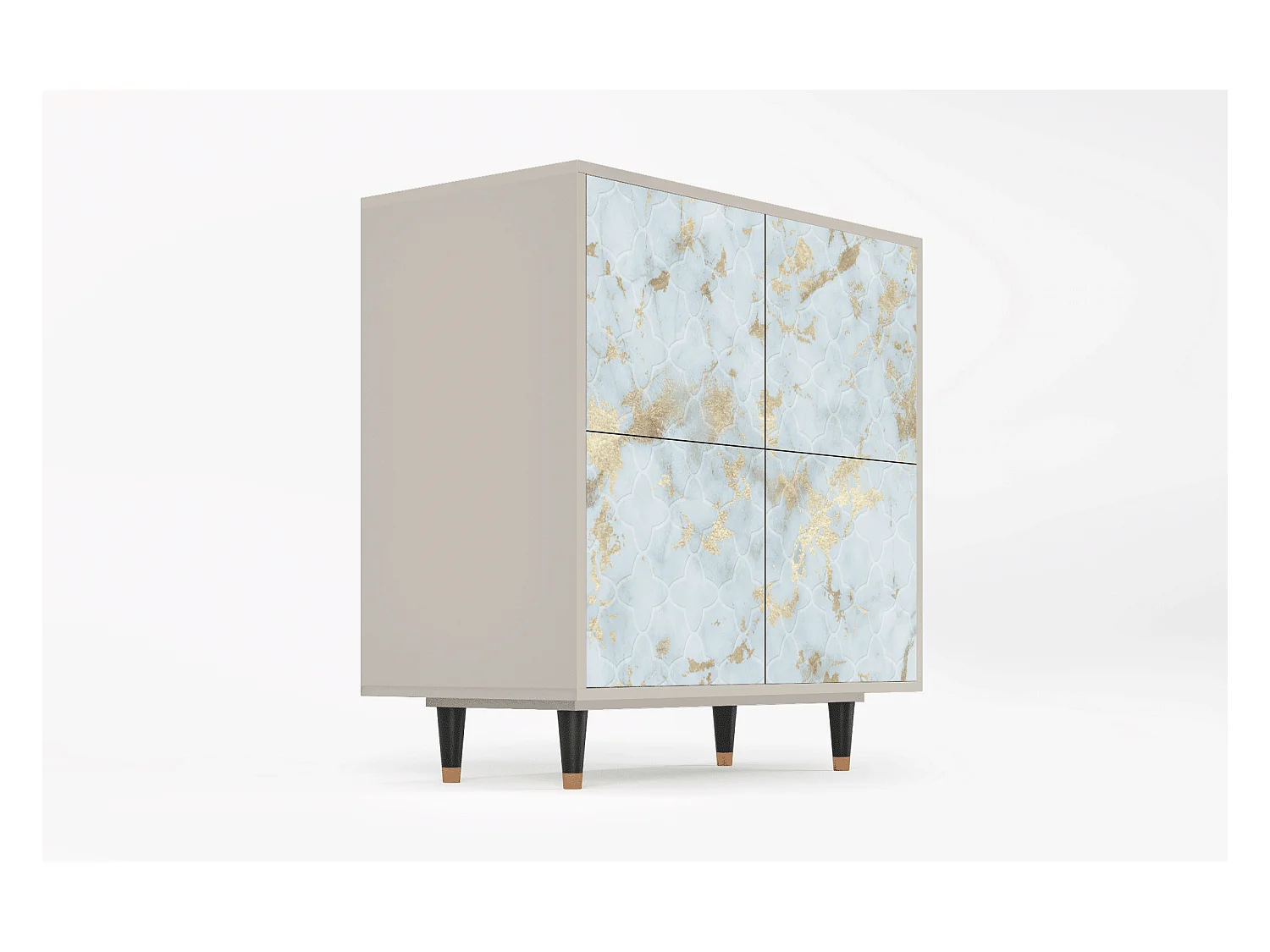 Sideboard - 94x96x48 cm - BS3 - Golden Waves, Sand