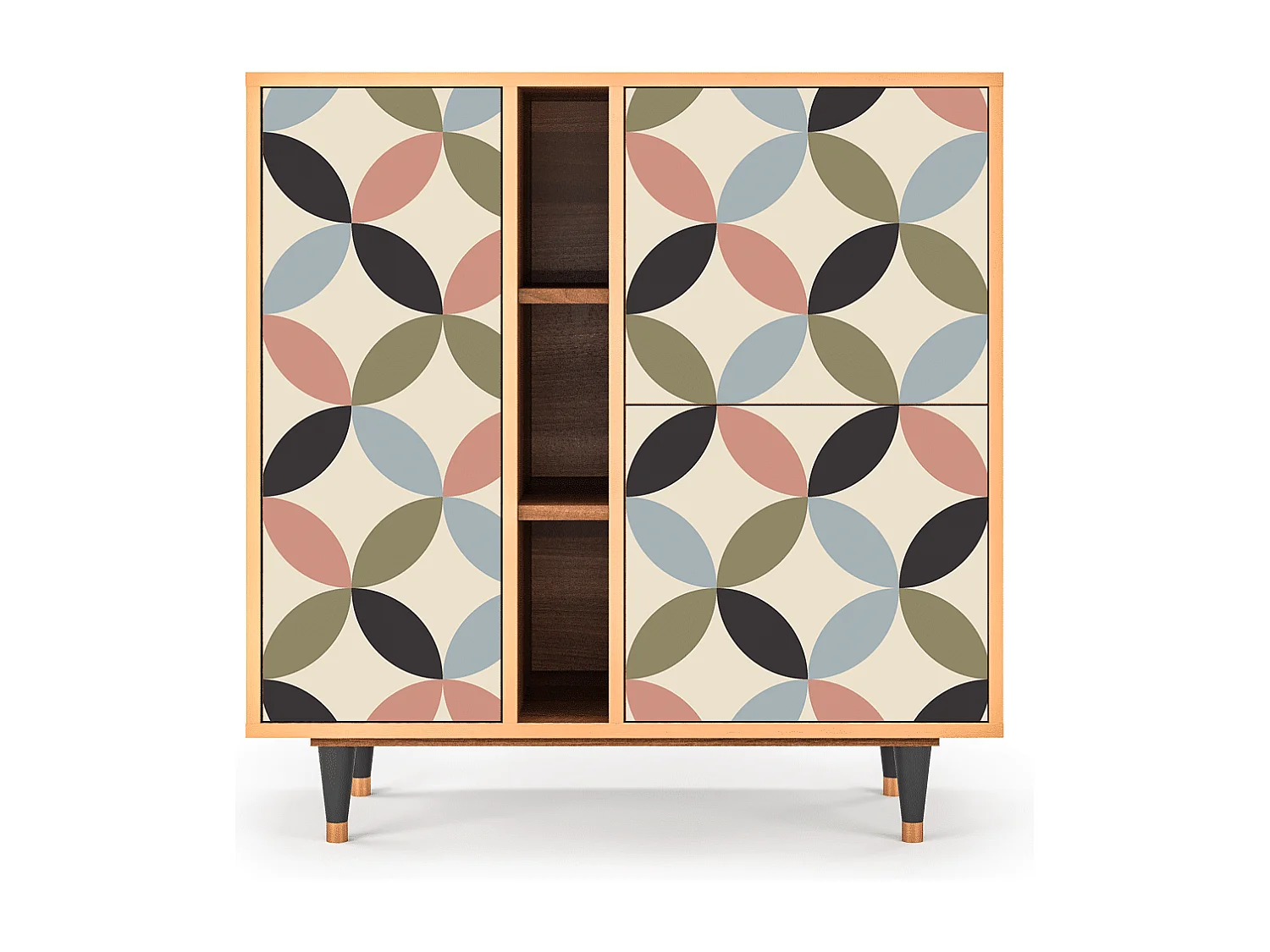 Credenza - 94х96х41 cm - BS5 - Butterfly Effect, Noce