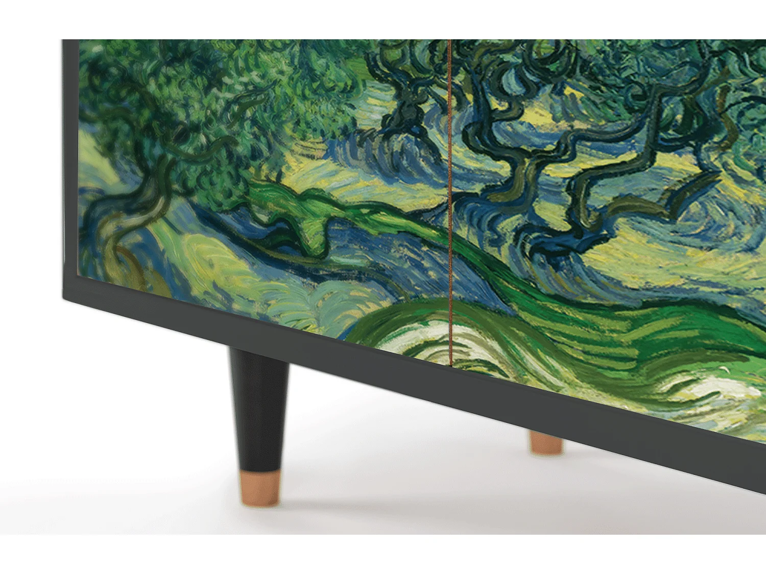 Kredens - 94x96x48 cm - BS3 - The Oil Trees, Antracyt