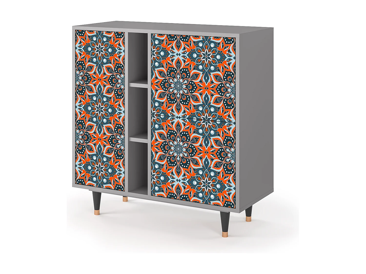 Buffet - 94х96х41 cm - BS5 - Fire Beetle, Gris