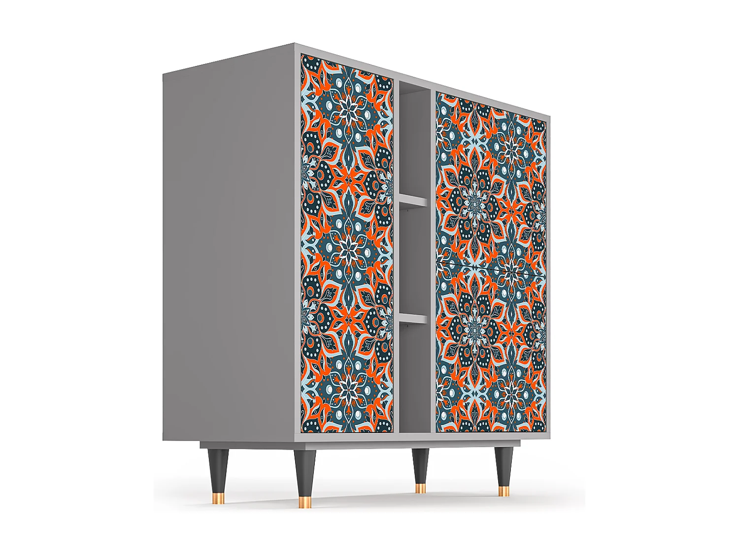 Buffet - 94х96х41 cm - BS5 - Fire Beetle, Gris