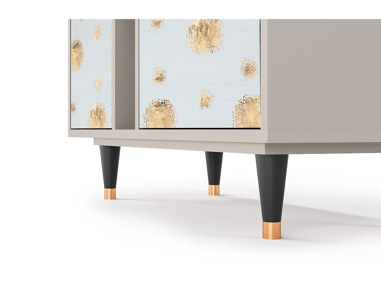 Kredens - 94х96х41 cm - BS5 - Sky Latte, Piaskowy