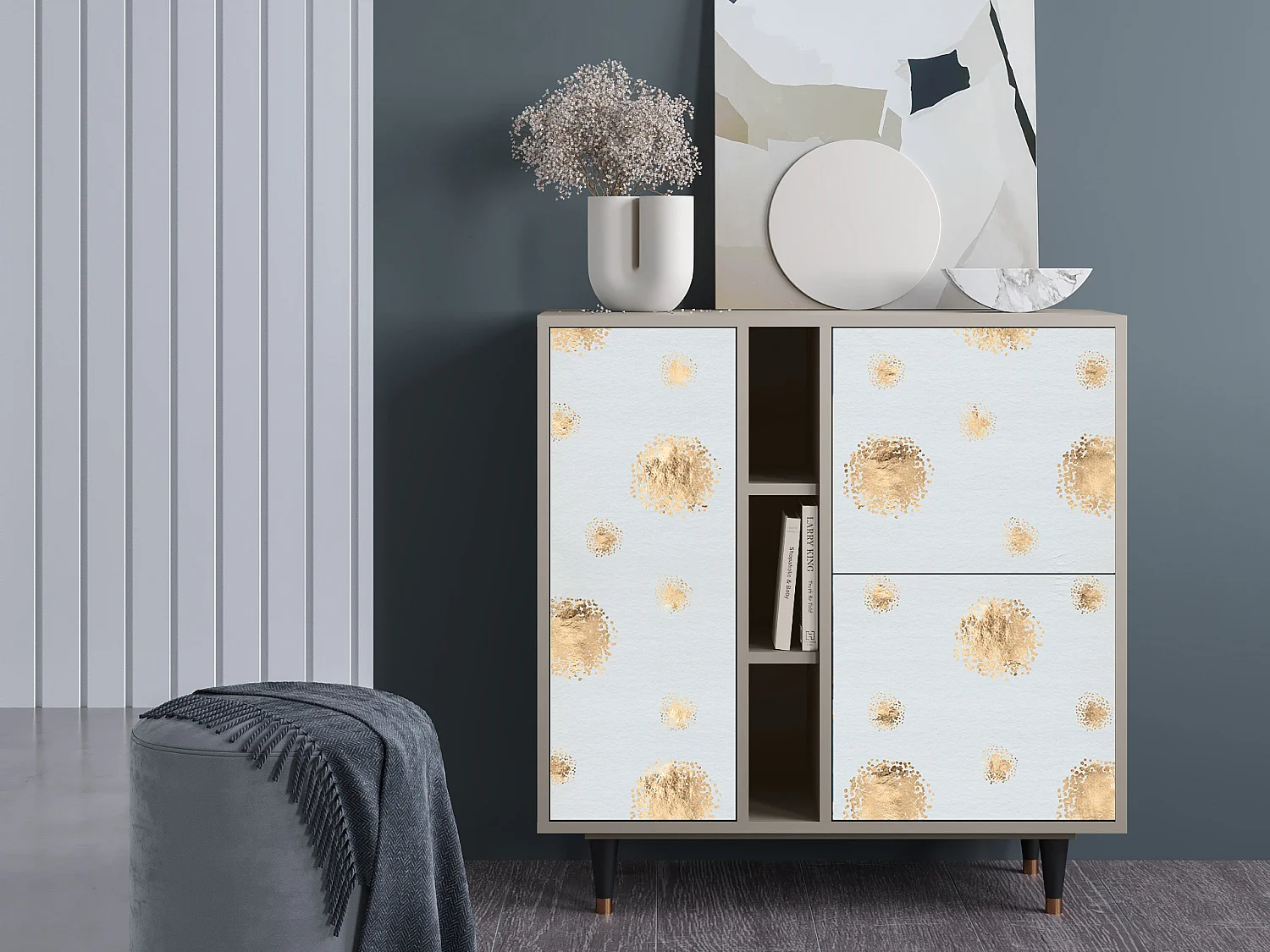 Buffet - 94х96х41 cm - BS5 - Sky Latte, Sable