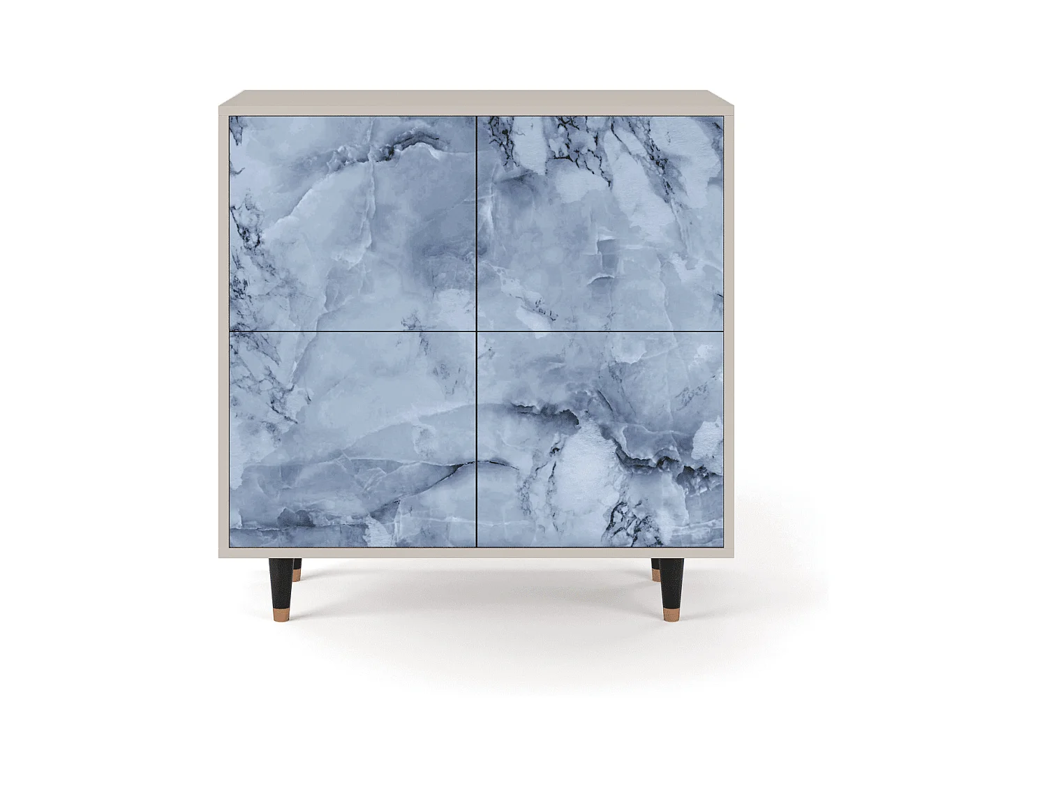 Credenza - 94x96x48 cm - BS3 - Feather Ice, Sabbia
