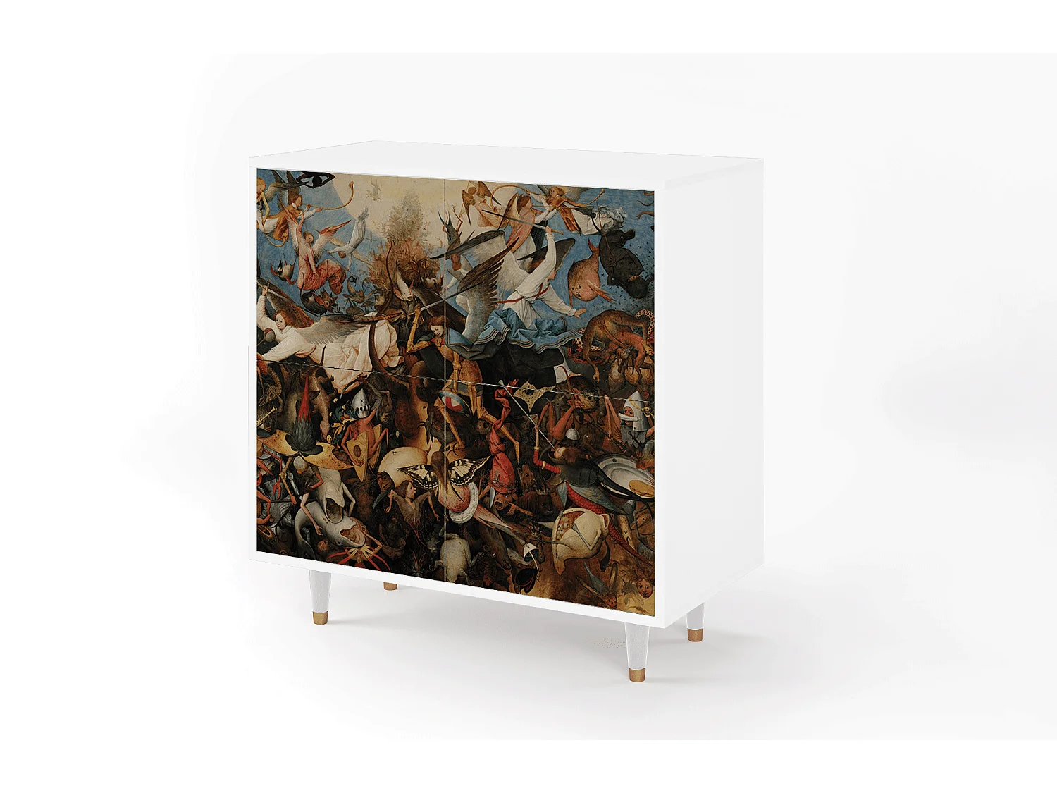 Buffet - 94x96x48 cm - BS3 - The Fall, Blanc