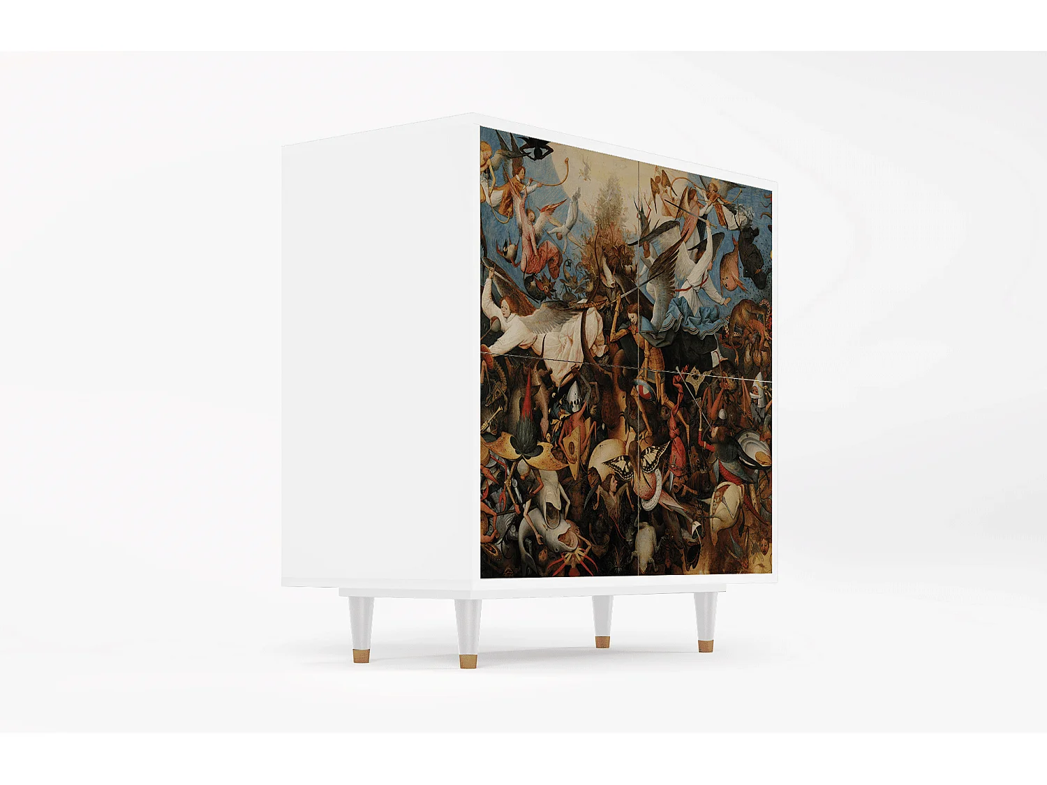 Buffet - 94x96x48 cm - BS3 - The Fall, Blanc