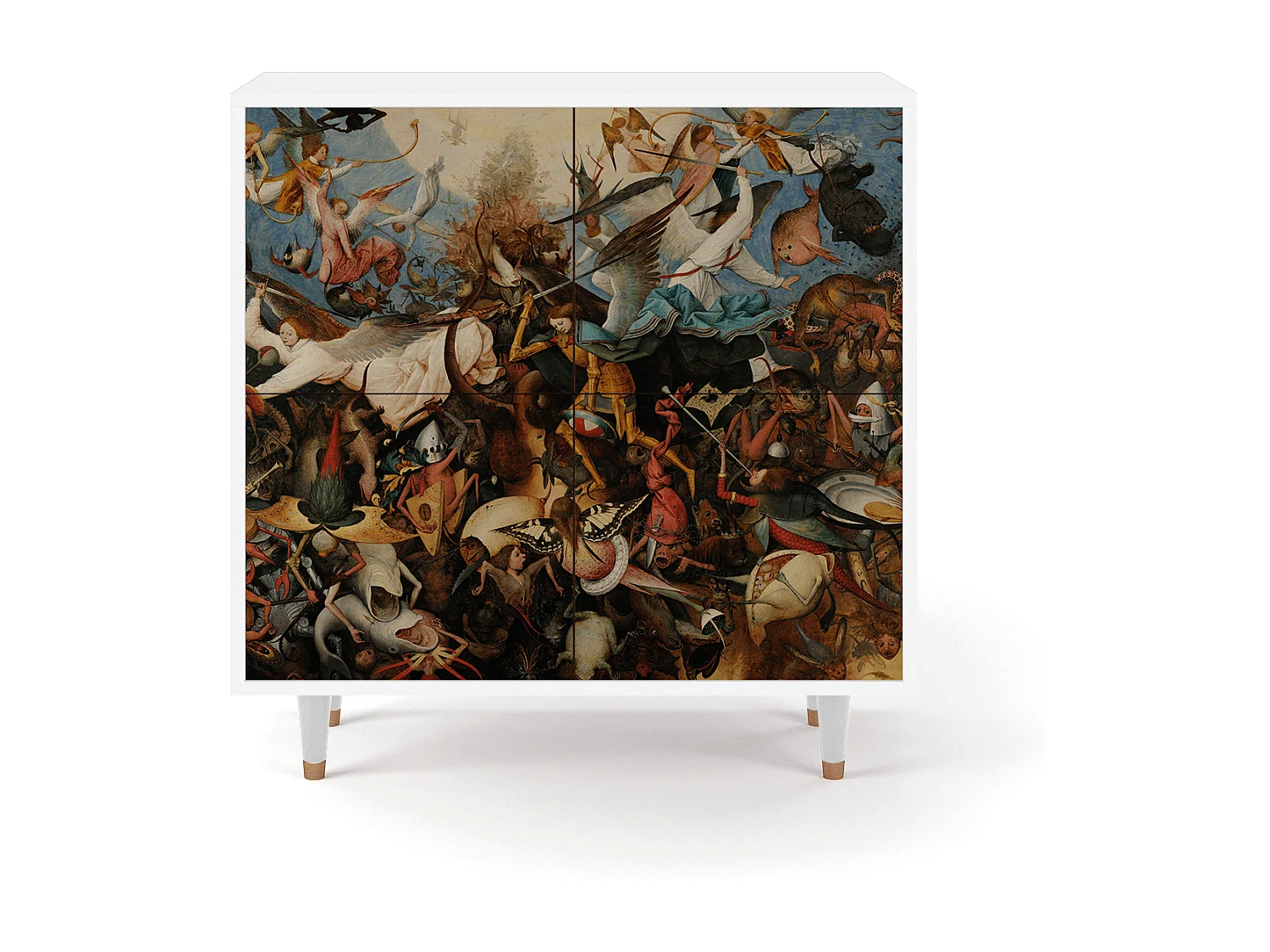 Buffet - 94x96x48 cm - BS3 - The Fall, Blanc