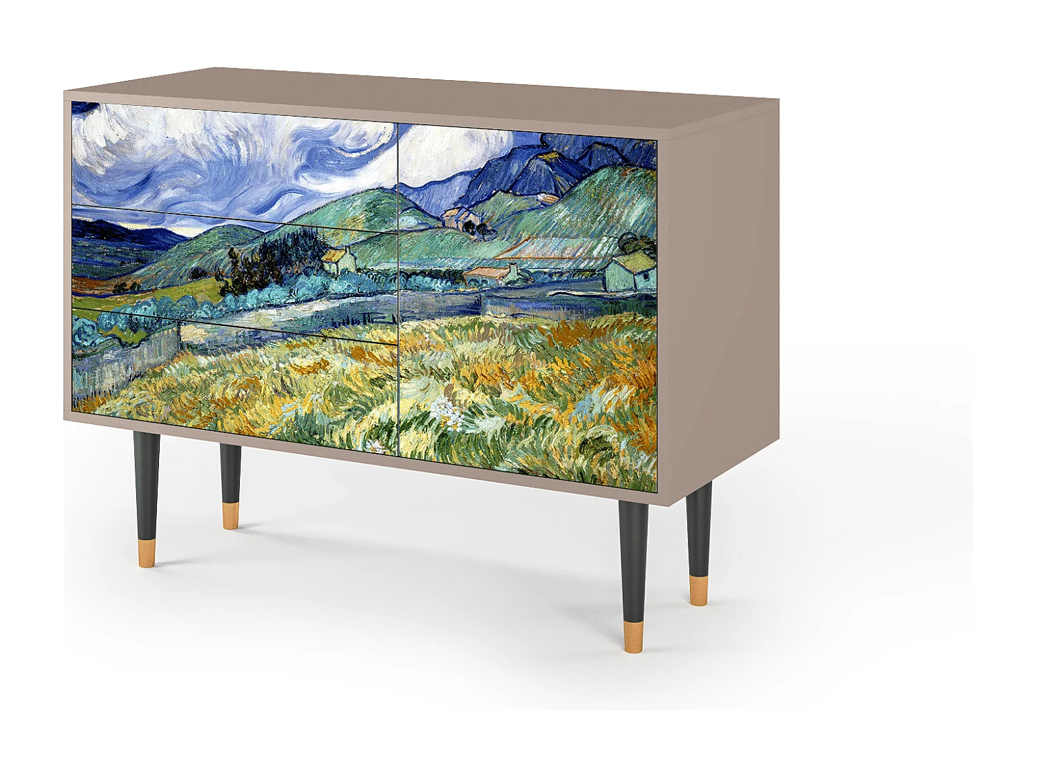 Credenza - 115х84х41 cm - S3 - Landscape, Latte