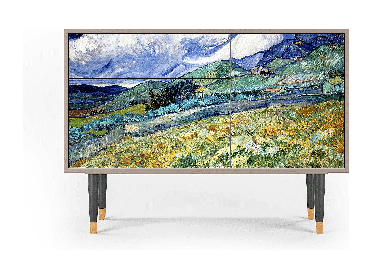 Credenza - 115х84х41 cm - S3 - Landscape, Latte