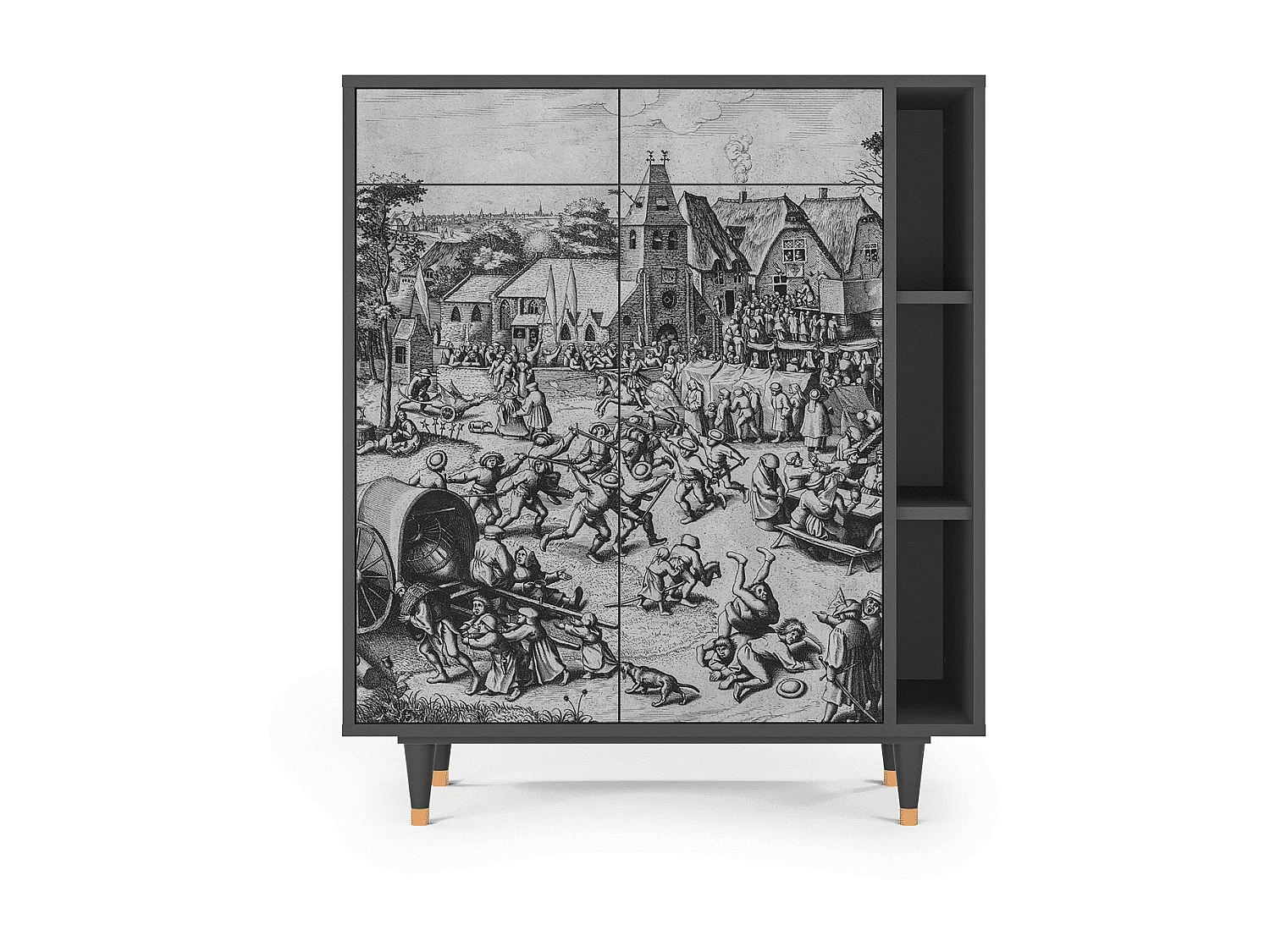 Credenza - 96х110х41 cm - BS6 - The Festival of Saint, Antracite