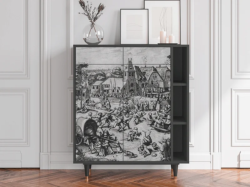 Aparador - 96х110х41 cm - BS6 - The Festival of Saint, Antracite