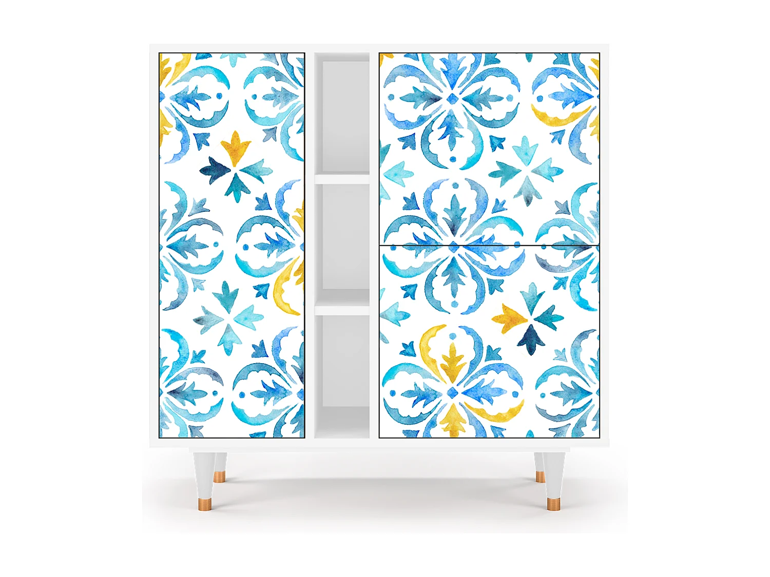 Credenza - 94х96х41 cm - BS5 - Lisbon Flover, Bianco