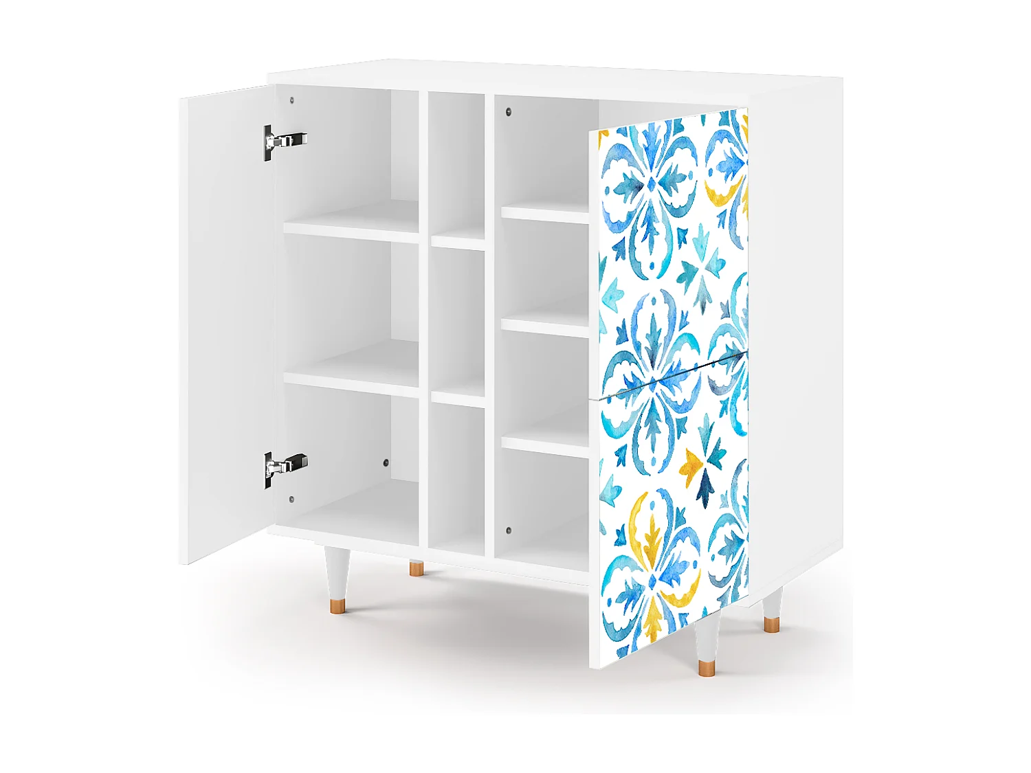 Credenza - 94х96х41 cm - BS5 - Lisbon Flover, Bianco