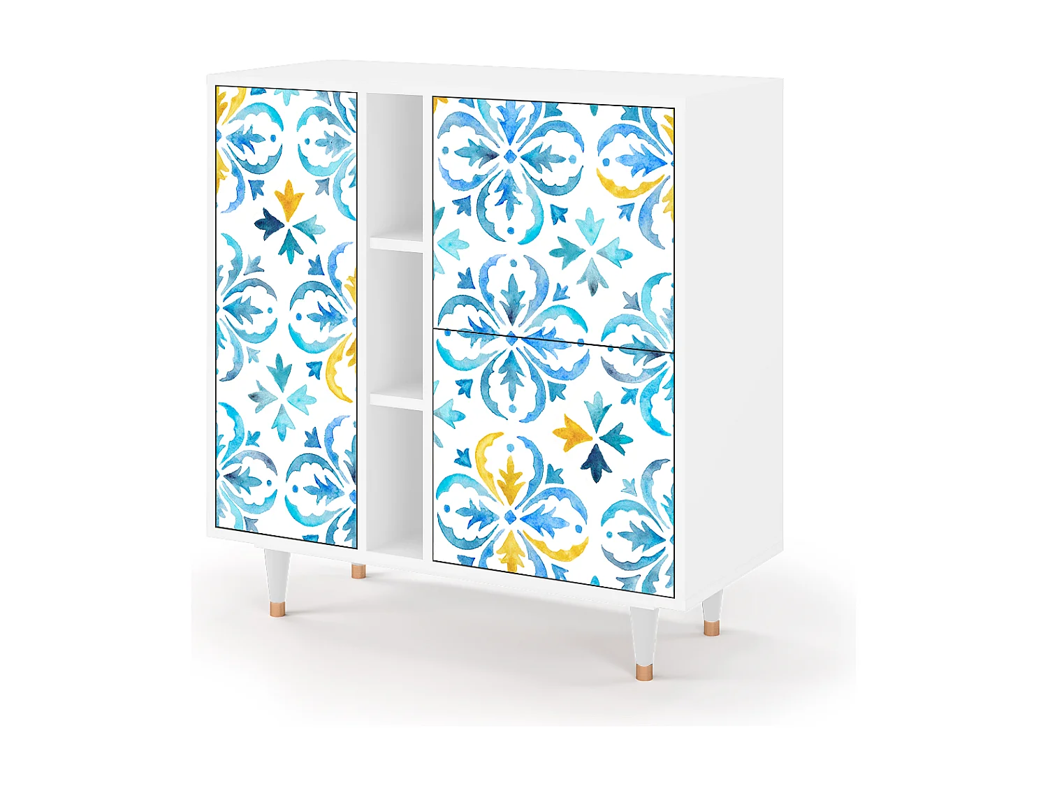 Buffet - 94х96х41 cm - BS5 - Lisbon Flover, Blanc