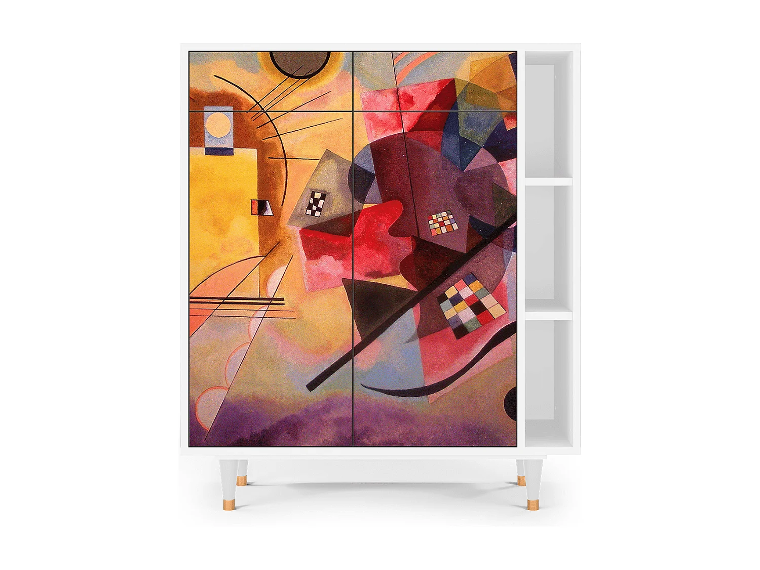 Aparador - 96х110х41 cm - BS6 - Modern Art, Branco