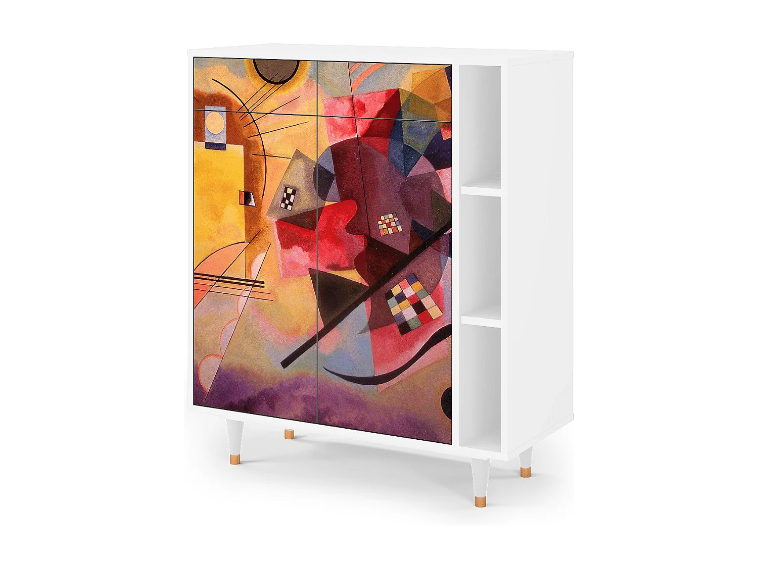 Aparador - 96х110х41 cm - BS6 - Modern Art, Branco