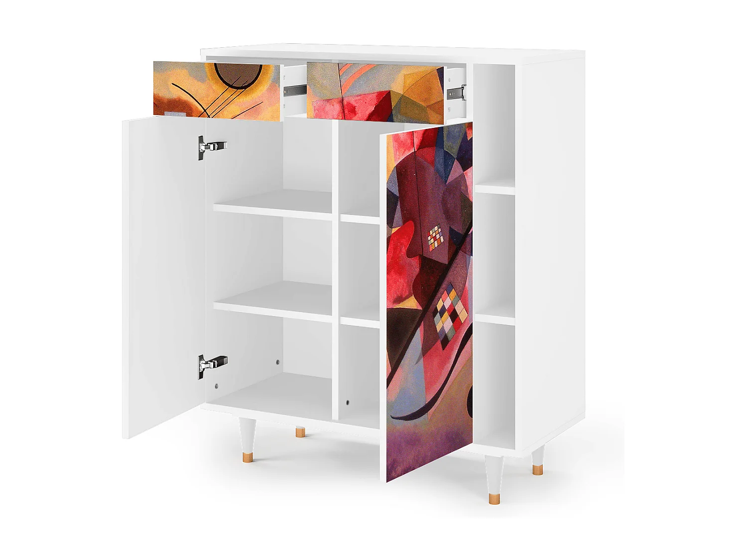 Aparador - 96х110х41 cm - BS6 - Modern Art, Branco