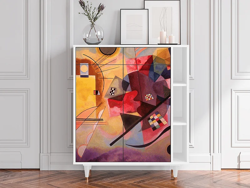 Aparador - 96х110х41 cm - BS6 - Modern Art, Branco