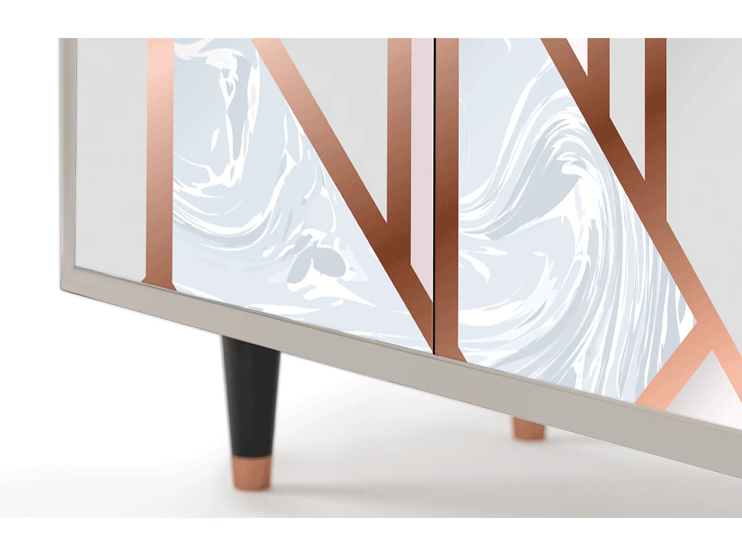 Dressoir - 94x96x48 cm - BS3 - Champagne Story, Zand