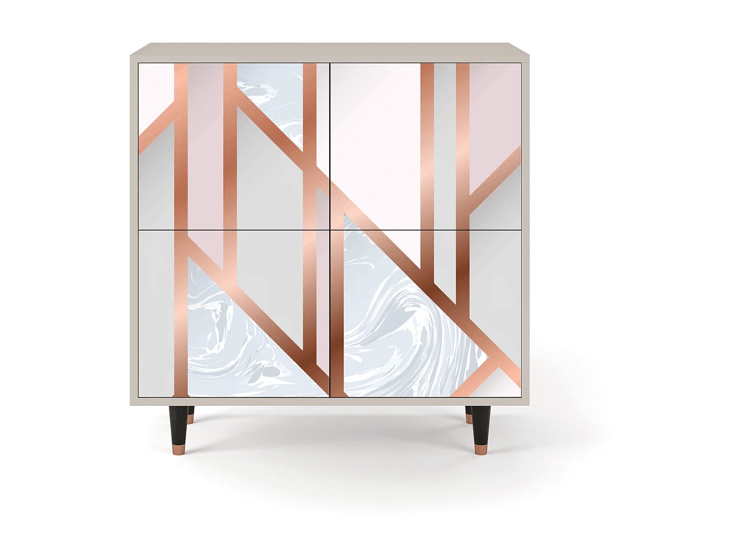 Credenza - 94x96x48 cm - BS3 - Champagne Story, Sabbia