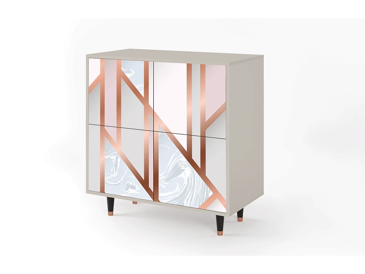 Credenza - 94x96x48 cm - BS3 - Champagne Story, Sabbia