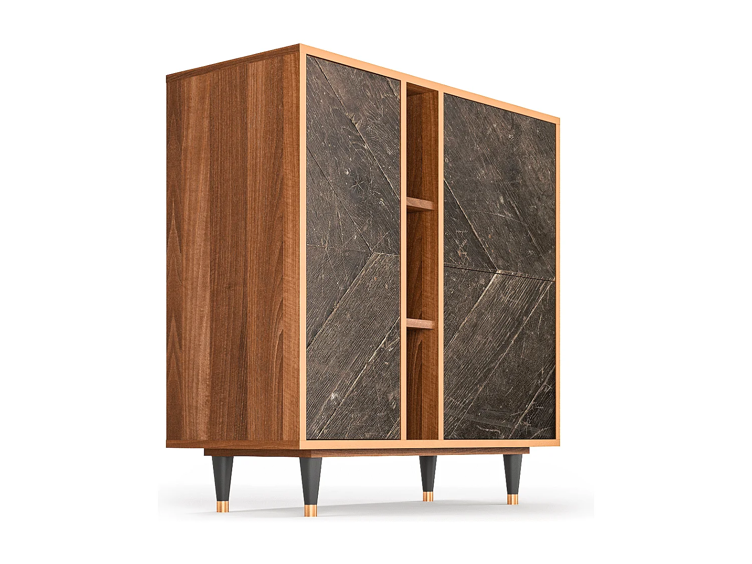 Buffet - 94х96х41 cm - BS5 - Wise Tree, Noyer