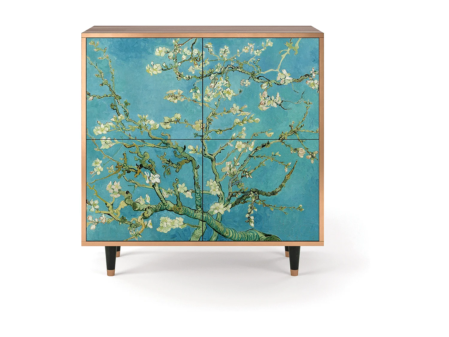 Sideboard - 94x96x48 cm - BS3 - Almond Blossom, Walnuss
