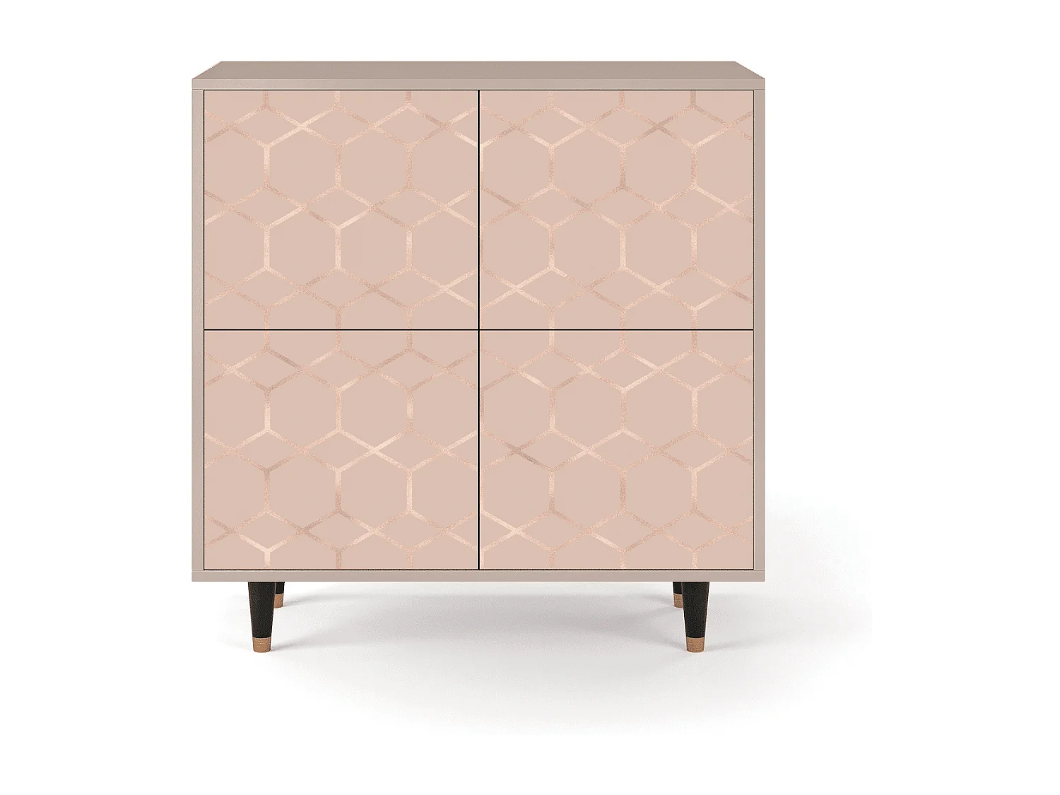 Buffet - 94x96x48 cm - BS3 - Rose Honeycomb, Latte