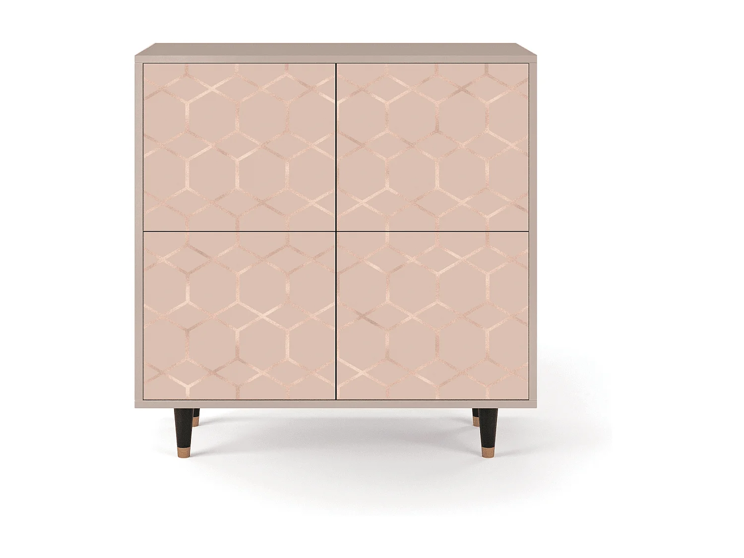 Buffet - 94x96x48 cm - BS3 - Rose Honeycomb, Latte