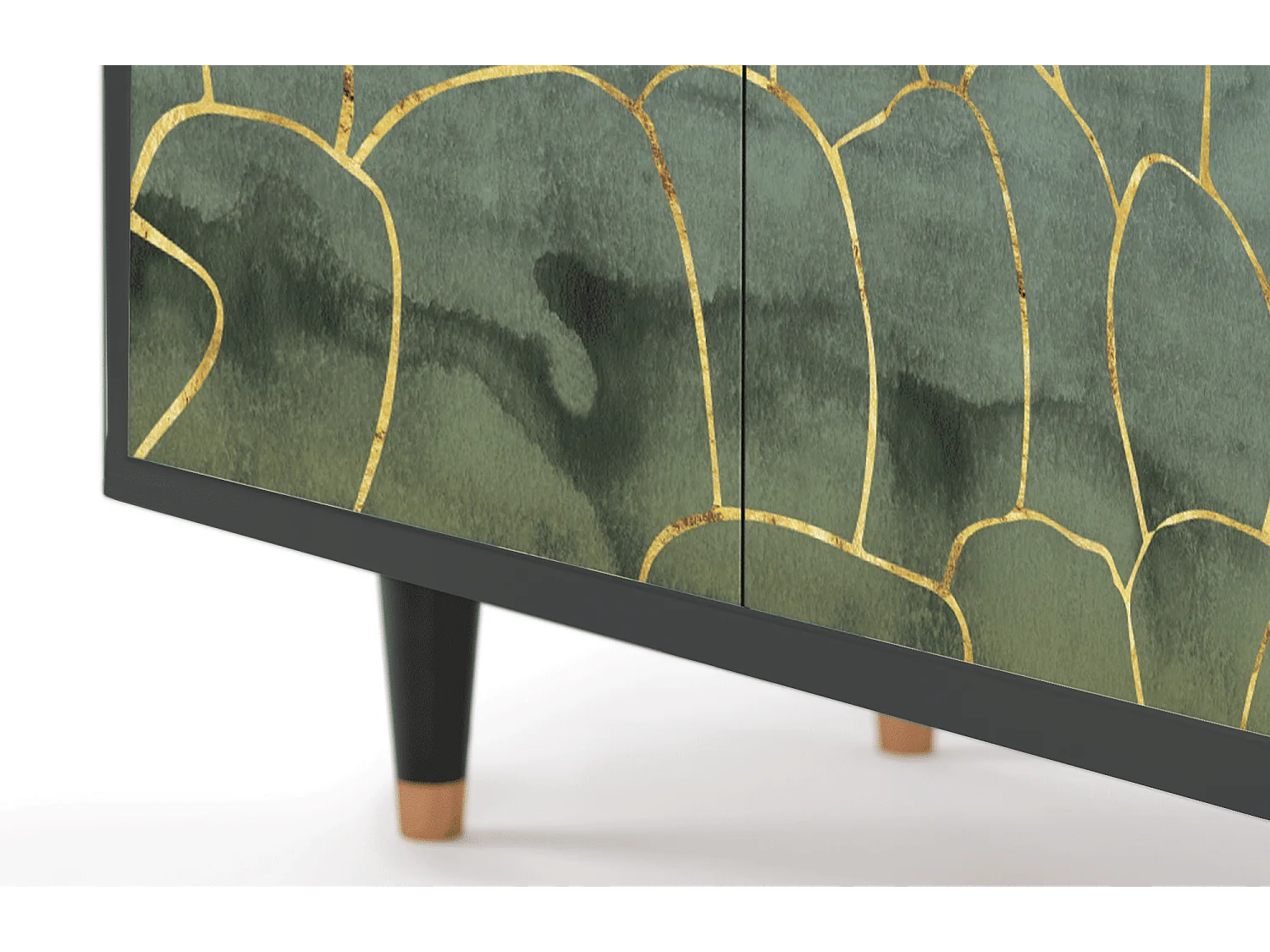 Buffet - 94x96x48 cm - BS3 - Magnificent Water Lily, Anthracite