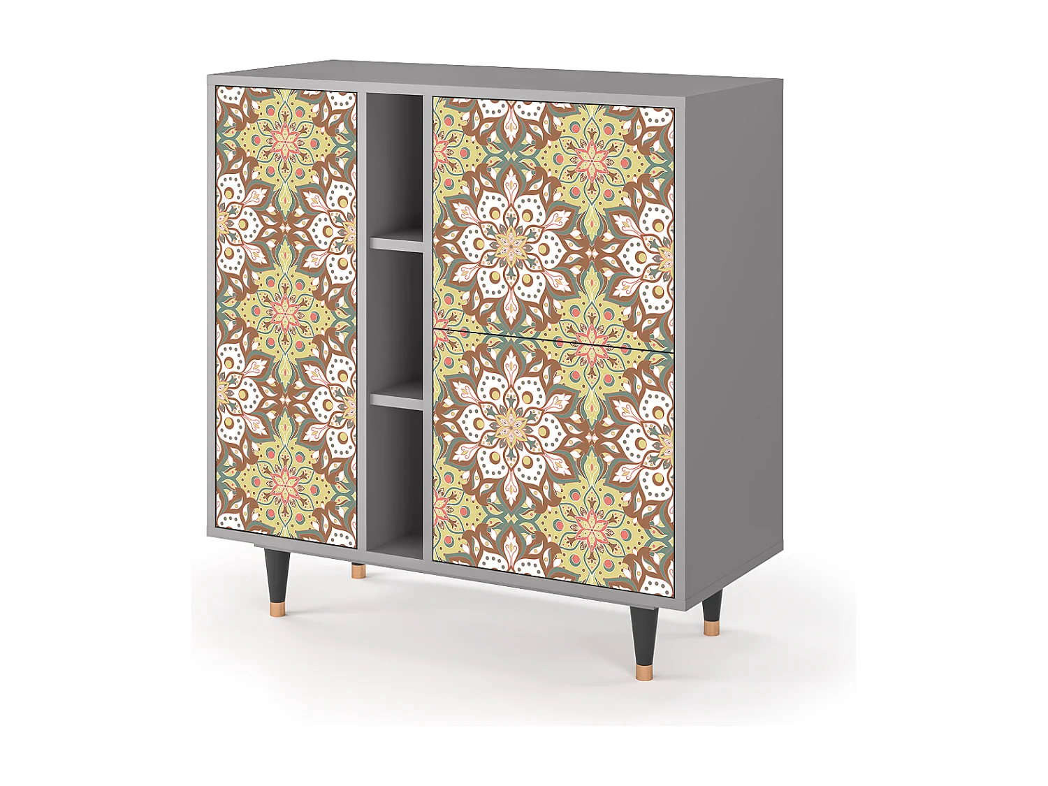 Buffet - 94х96х41 cm - BS5 - Chinese Tea, Gris