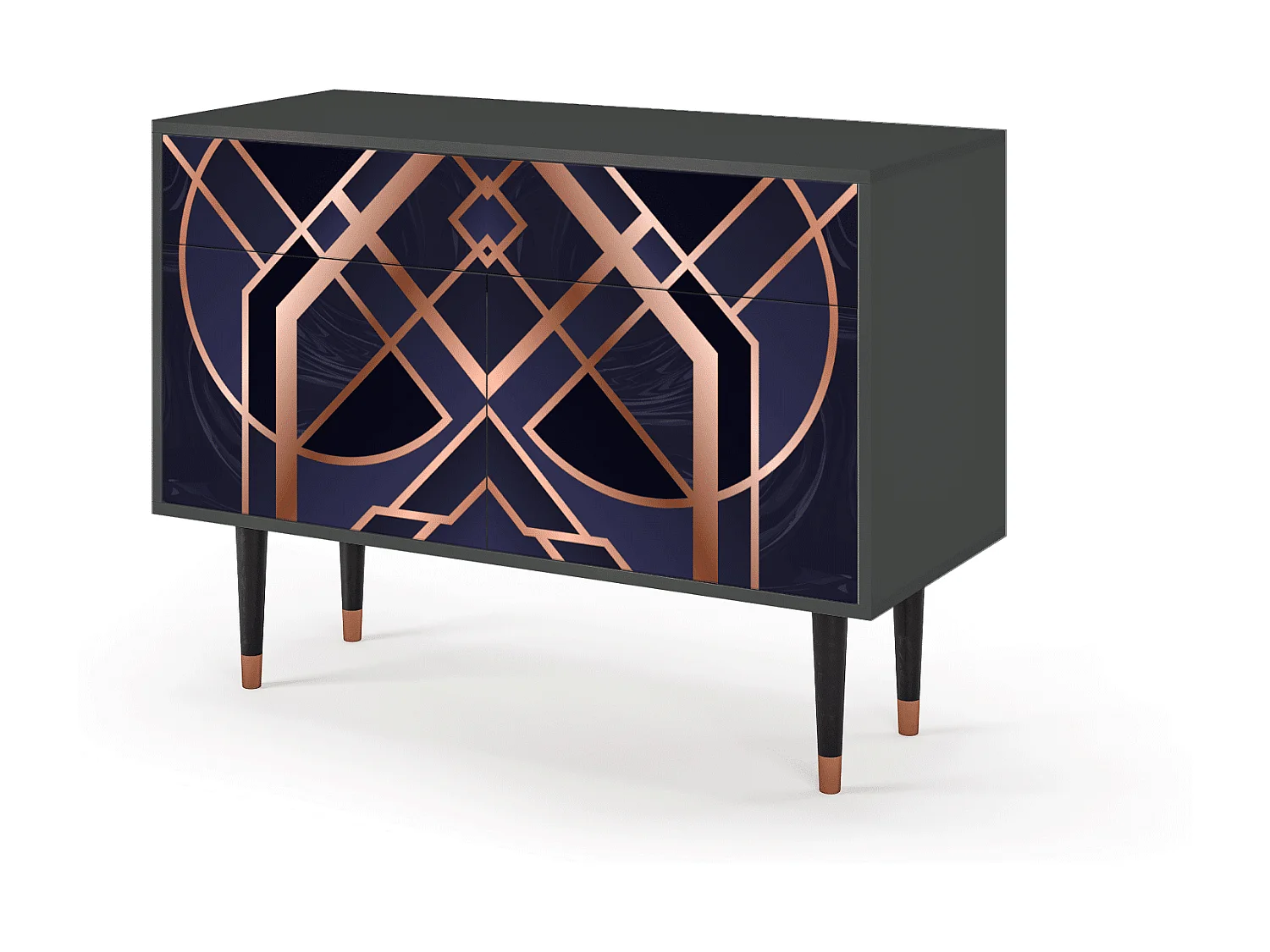 Buffet - 115x85x48 cm - BS4 - Purple Temple, Anthracite