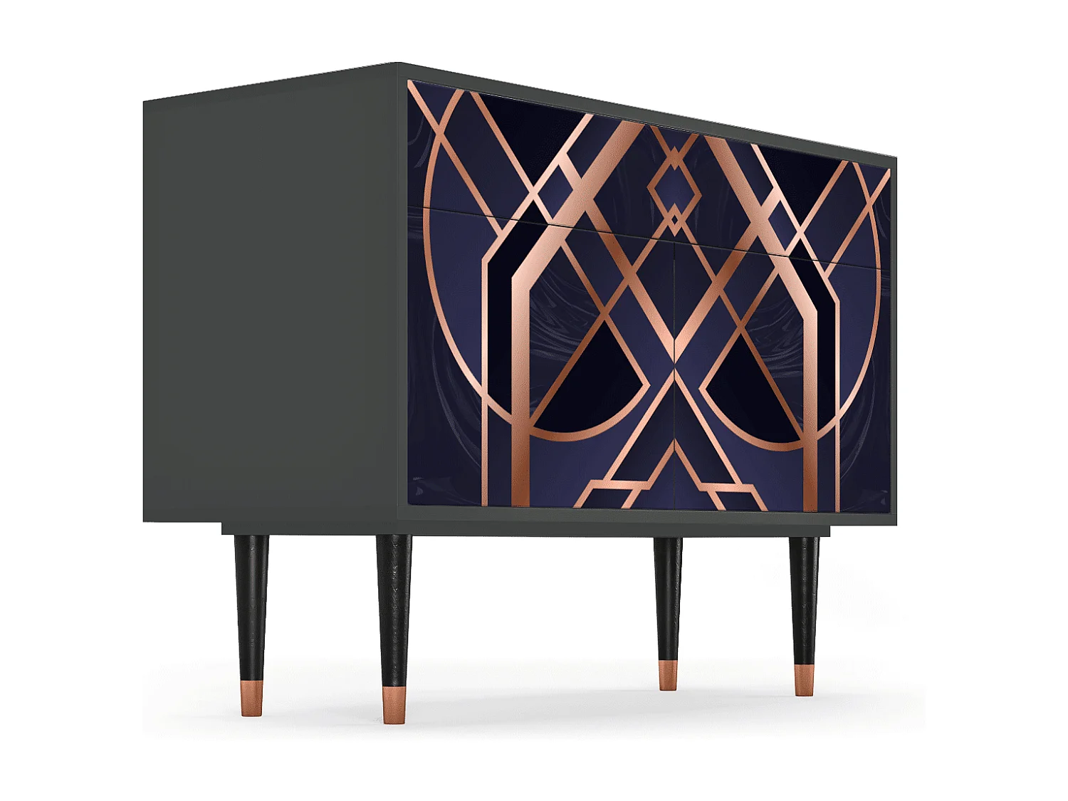 Buffet - 115x85x48 cm - BS4 - Purple Temple, Anthracite