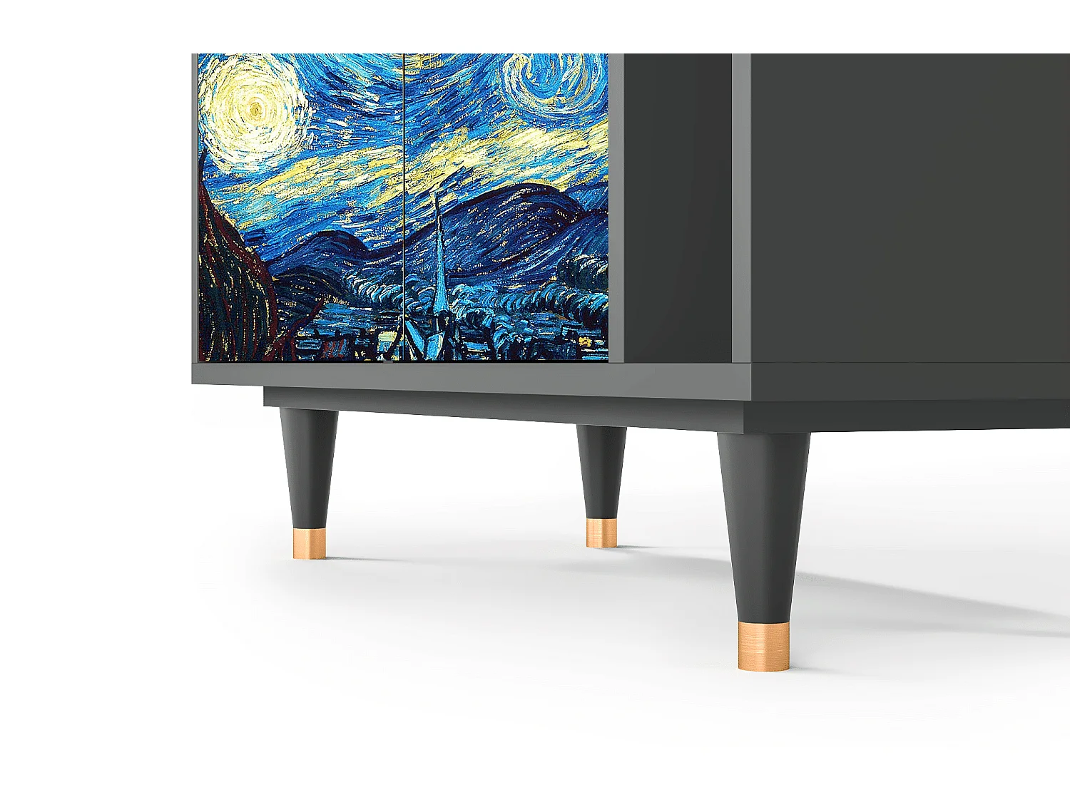 Credenza - 96х110х41 cm - BS6 - The Starry Night  , Antracite