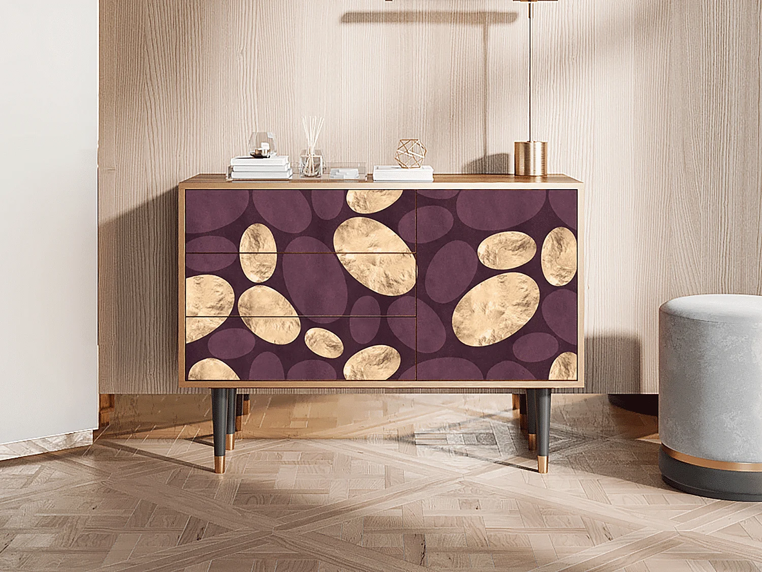 Buffet - 115х84х41 cm - S3 - Fine Wine, Noyer