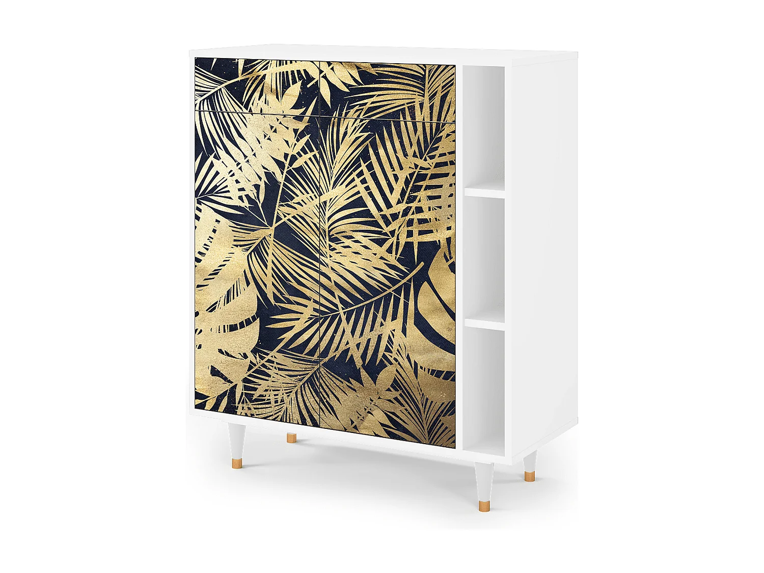 Aparador - 96х110х41 cm - BS6 - Jungle Vibes, Blanco