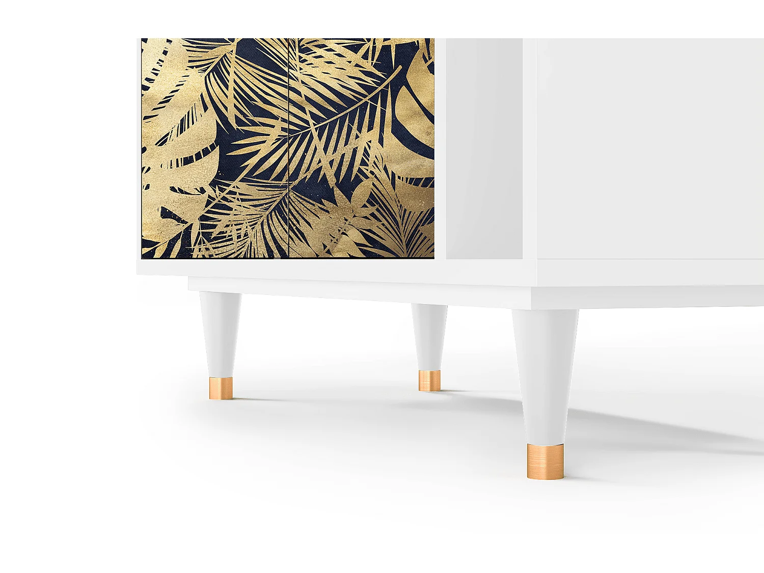 Aparador - 96х110х41 cm - BS6 - Jungle Vibes, Blanco