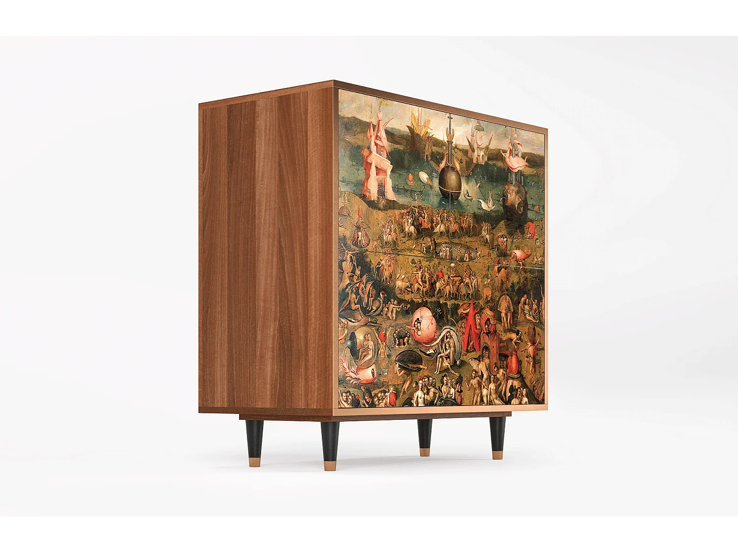 Buffet - 94x96x48 cm - BS3 - Garden of Delights , Noyer