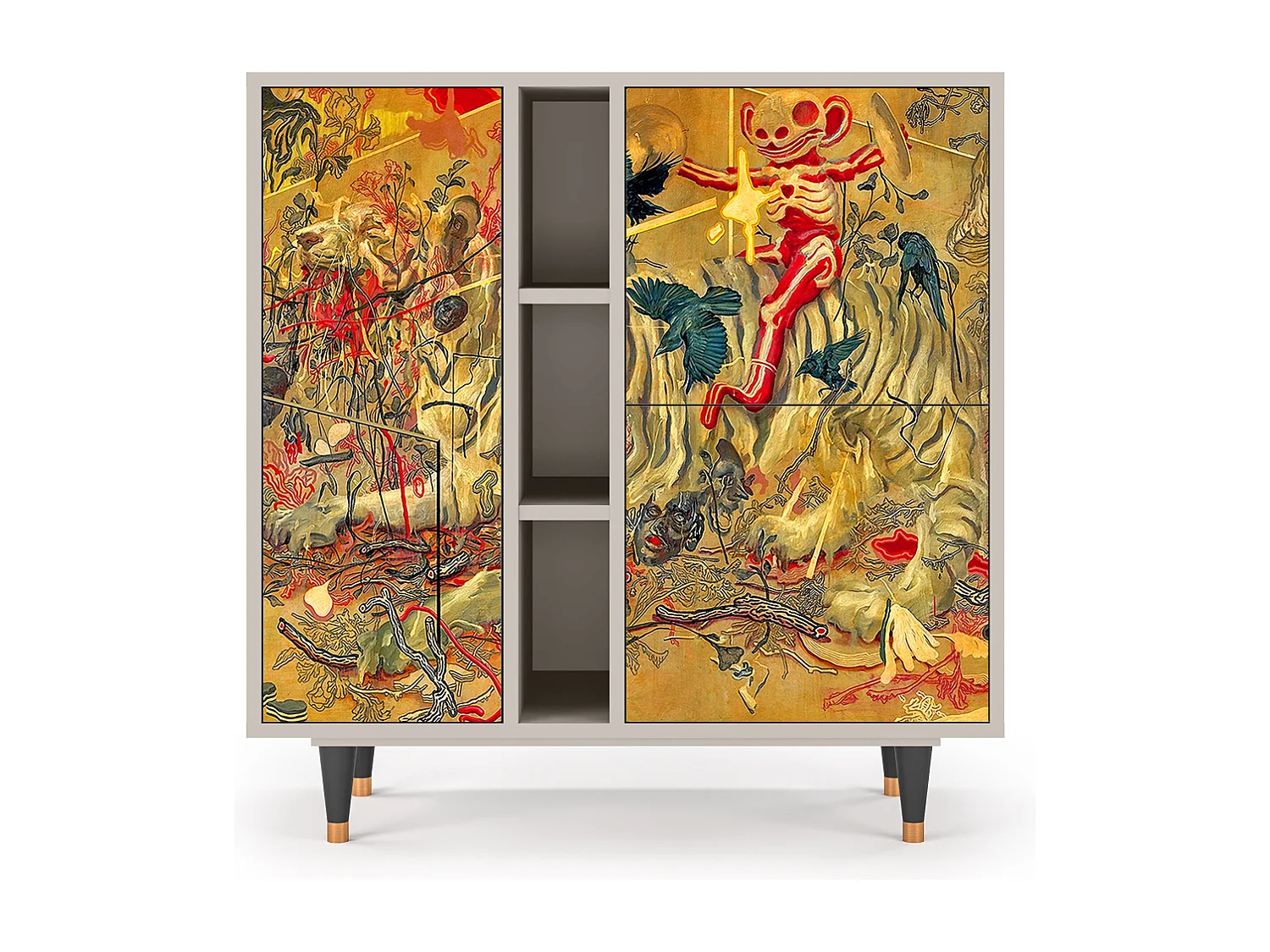 Aparador - 94х96х41 cm - BS5 - Blood by James Jean, Arena