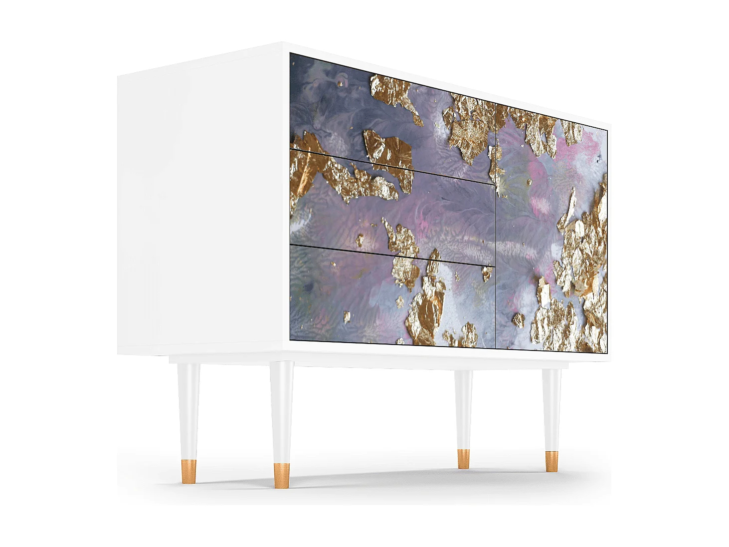 Buffet - 115х84х41 cm - S3 - Planet Earth, Blanc