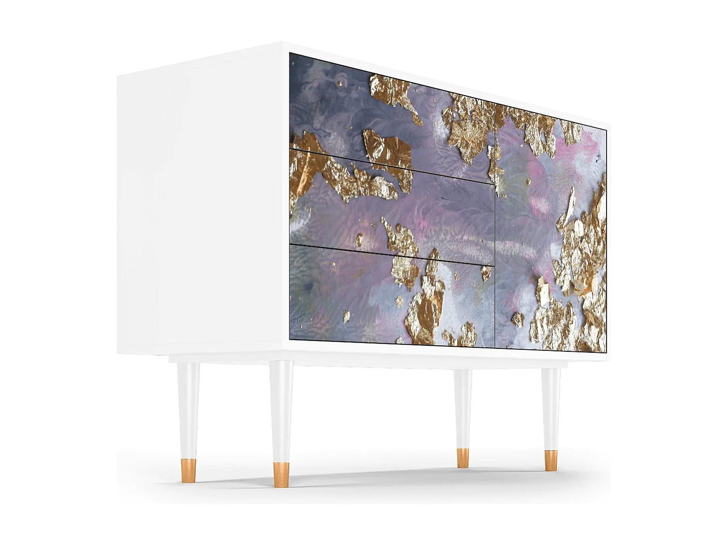 Buffet - 115х84х41 cm - S3 - Planet Earth, Blanc